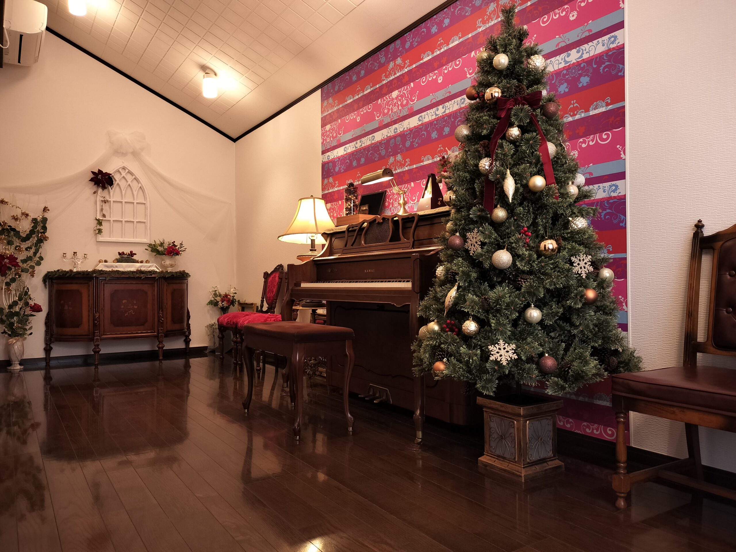 スタジオ_クリスマスツリー